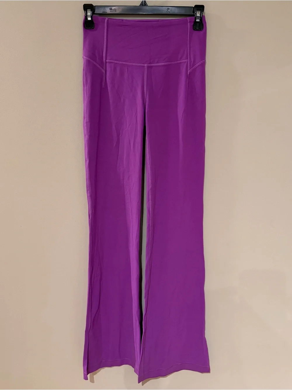 Lululemon Purple Groove Super-High-Rise Split- Hem Flare Pant Size 4